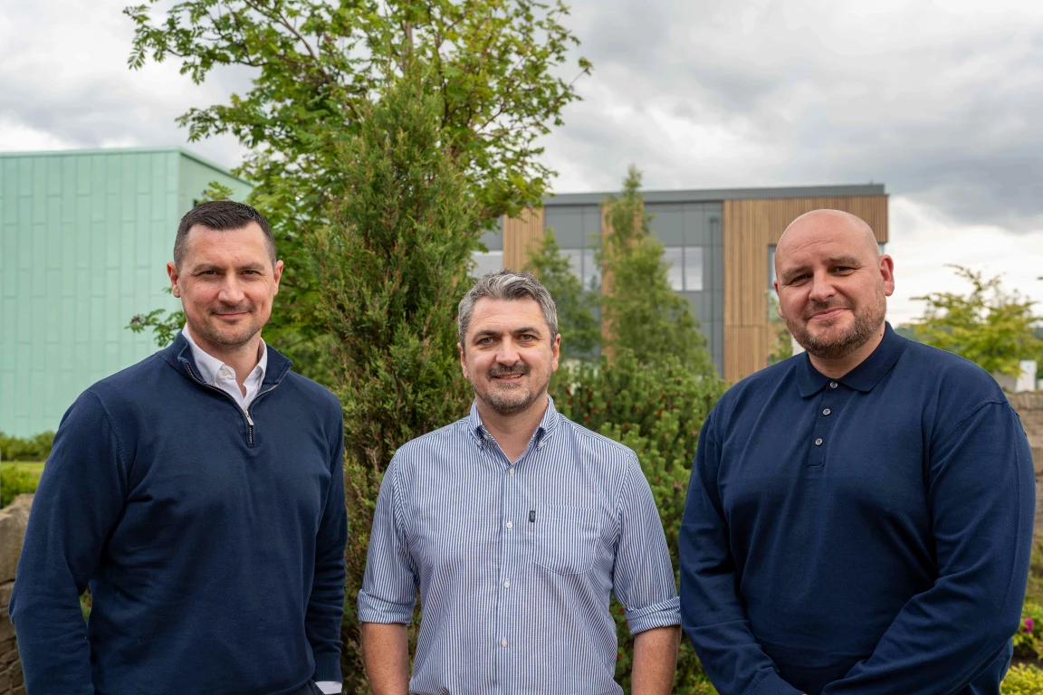 Left to right Specialist Works Director Darren Mac Rae Managing Director Kevin Williamson and Commercial Lead Grant Munro 3