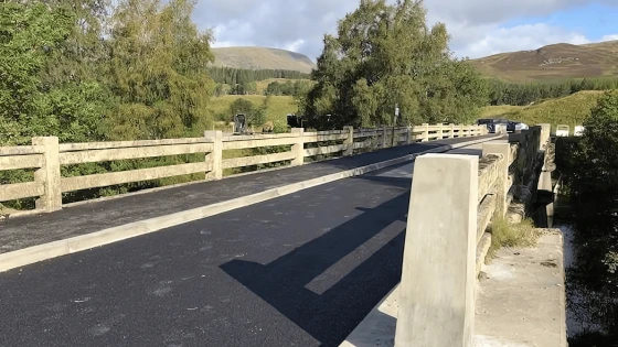 SSE Spey Dam Bridge Works